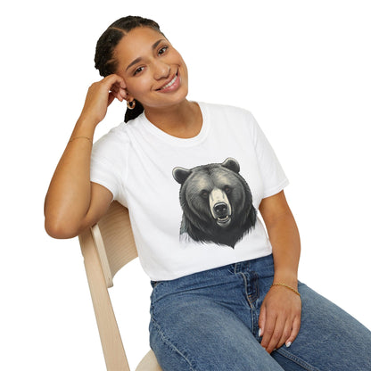 Grizzly Bear Face T-Shirt