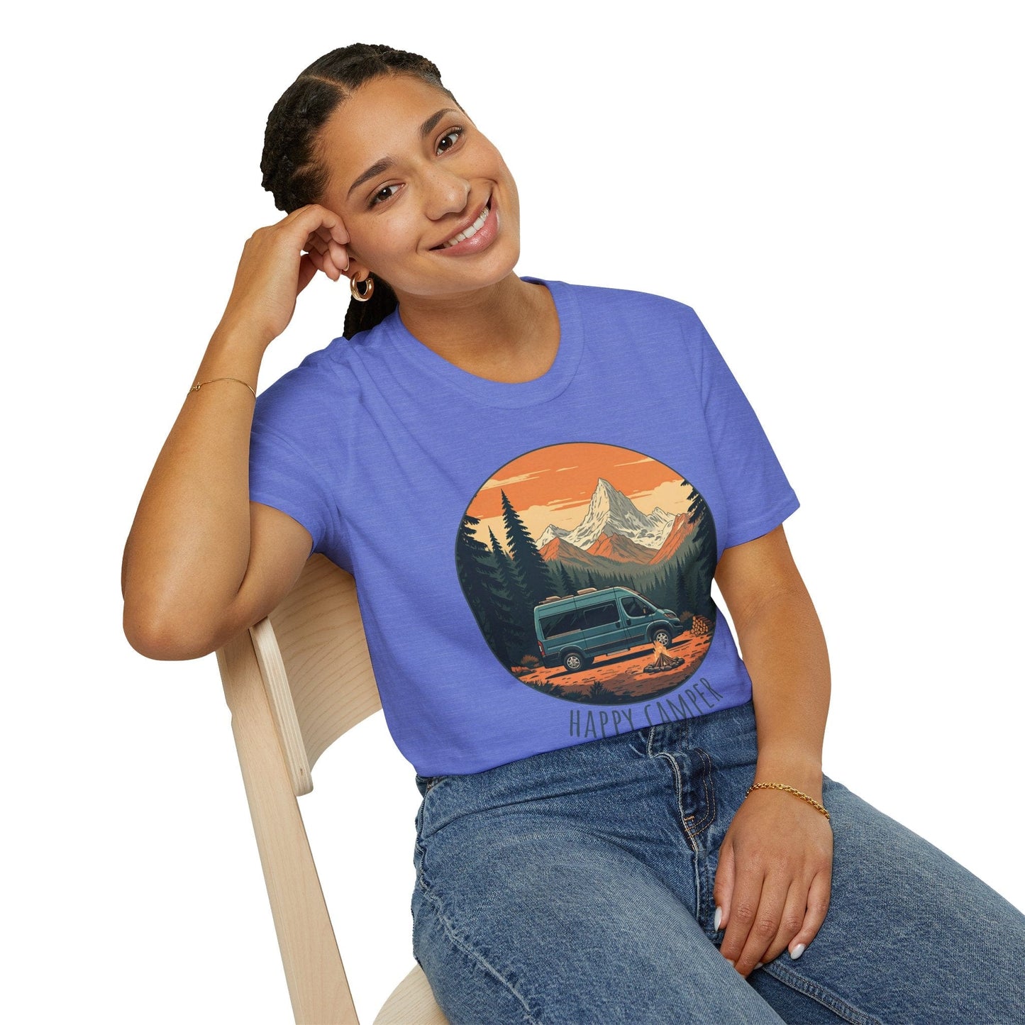 Happy Camper Sprinter Van T-Shirt