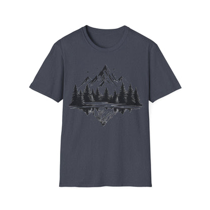 Reflective Mountain and Forest T-Shirt