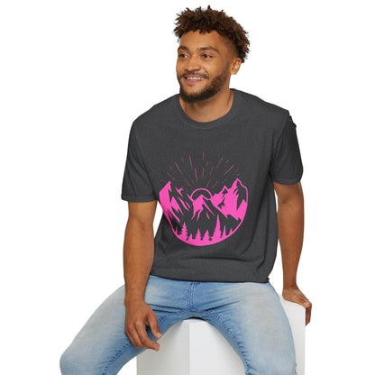 Pink Mountain Sunrise T-Shirt