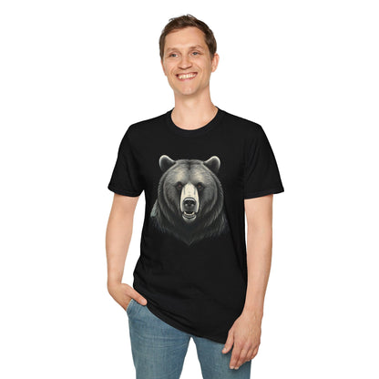 Grizzly Bear Face T-Shirt