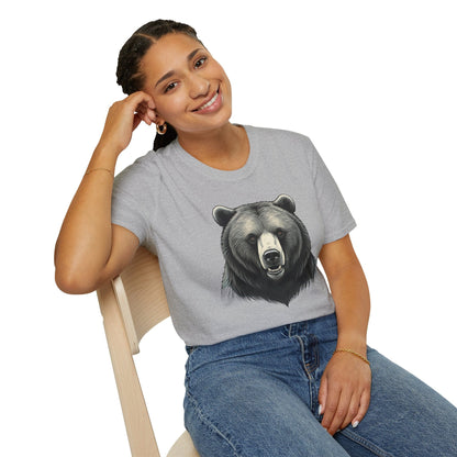 Grizzly Bear Face T-Shirt