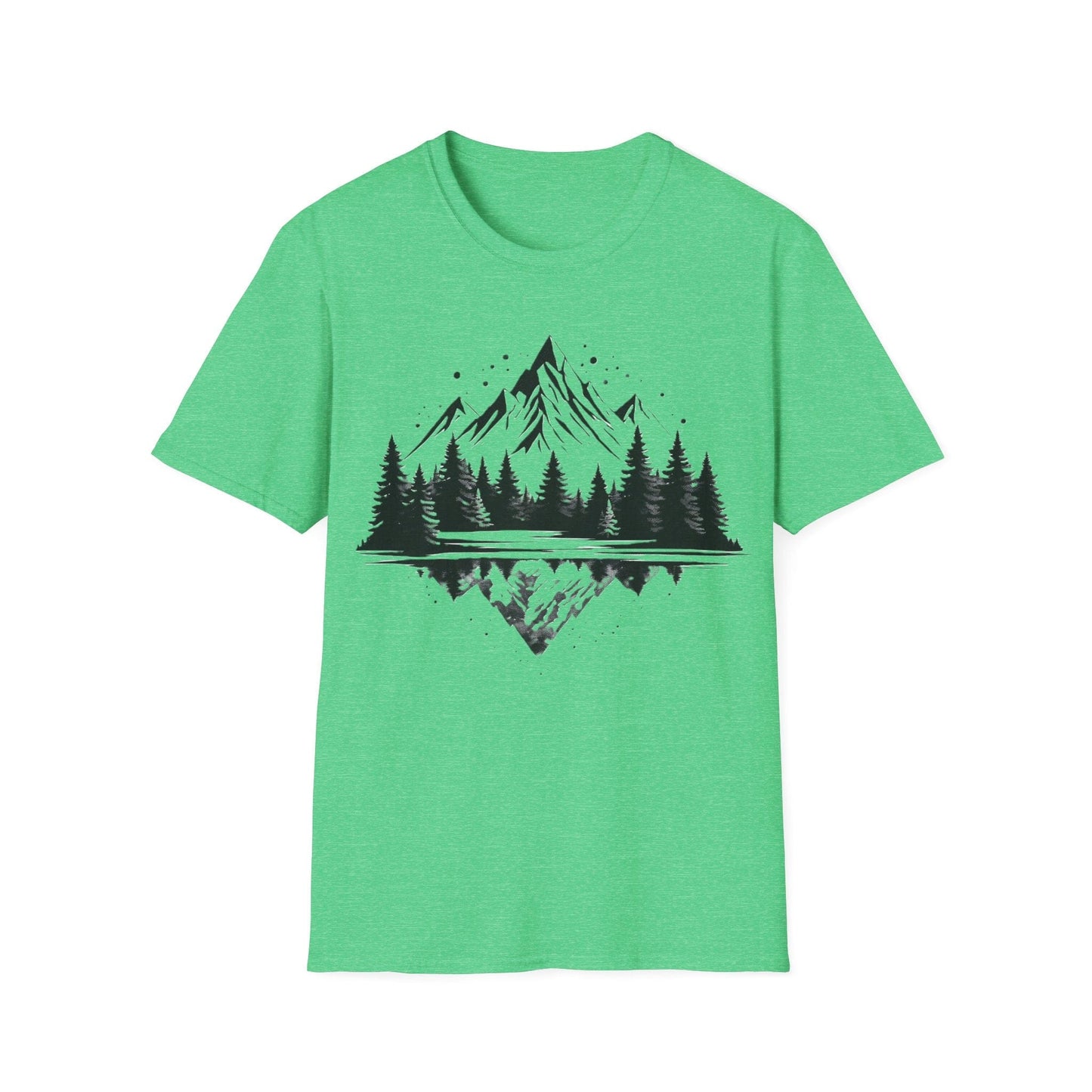 Reflective Mountain and Forest T-Shirt