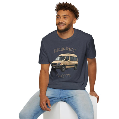 Adventure Awaits Van T-Shirt