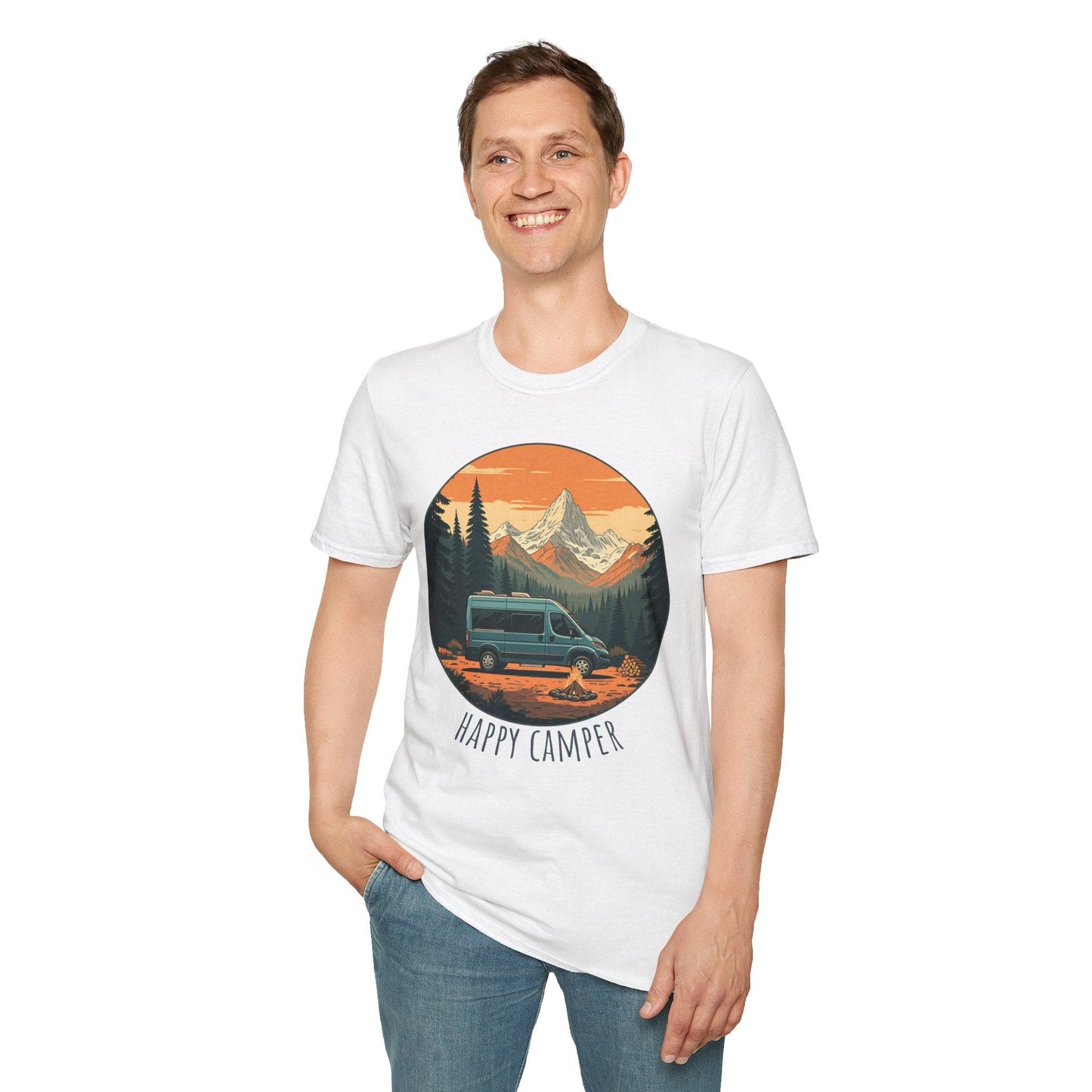 Happy Camper Sprinter Van T-Shirt