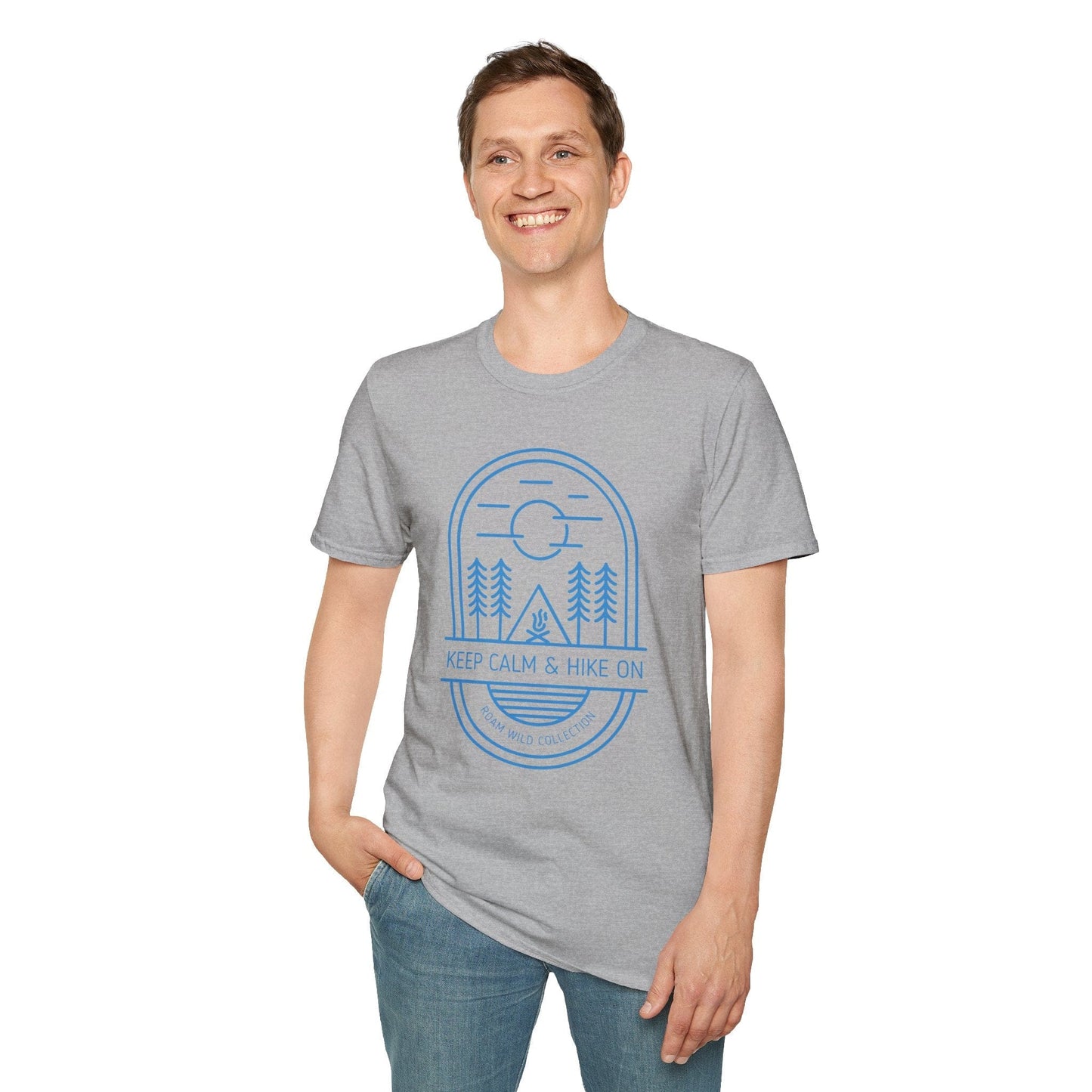 Keep Calm & Hike On Roam Wild Coll. T-Shirt