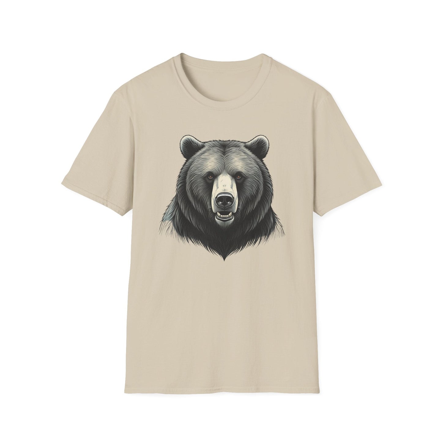 Grizzly Bear Face T-Shirt