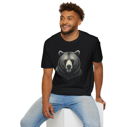 Grizzly Bear Face T-Shirt