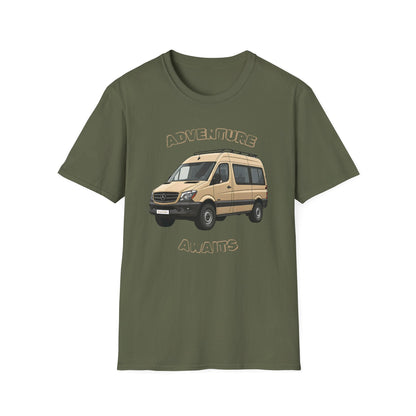 Adventure Awaits Van T-Shirt