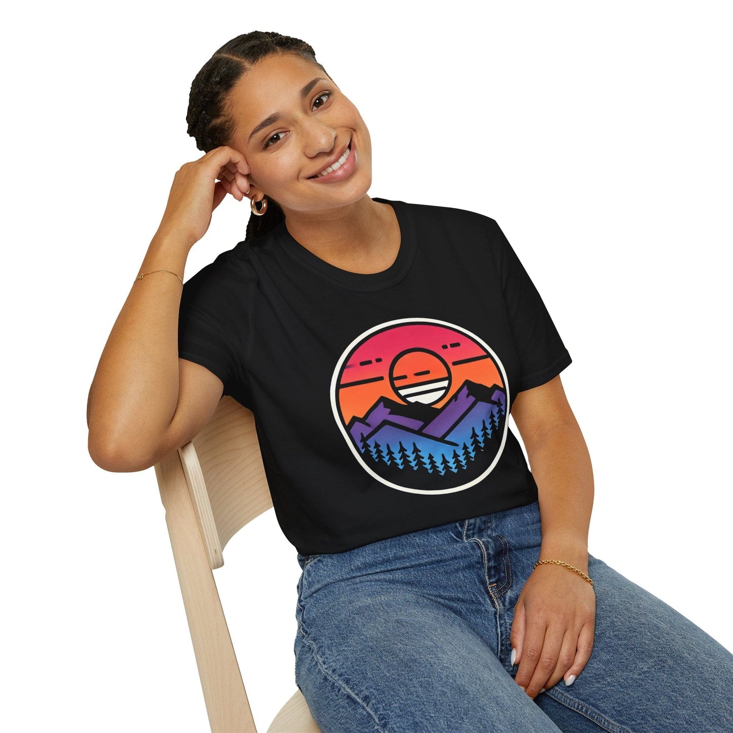 Sunset Mountainscape T-Shirt