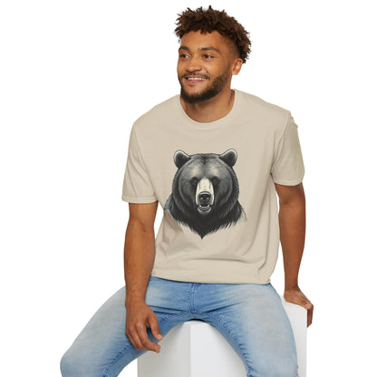 Grizzly Bear Face T-Shirt