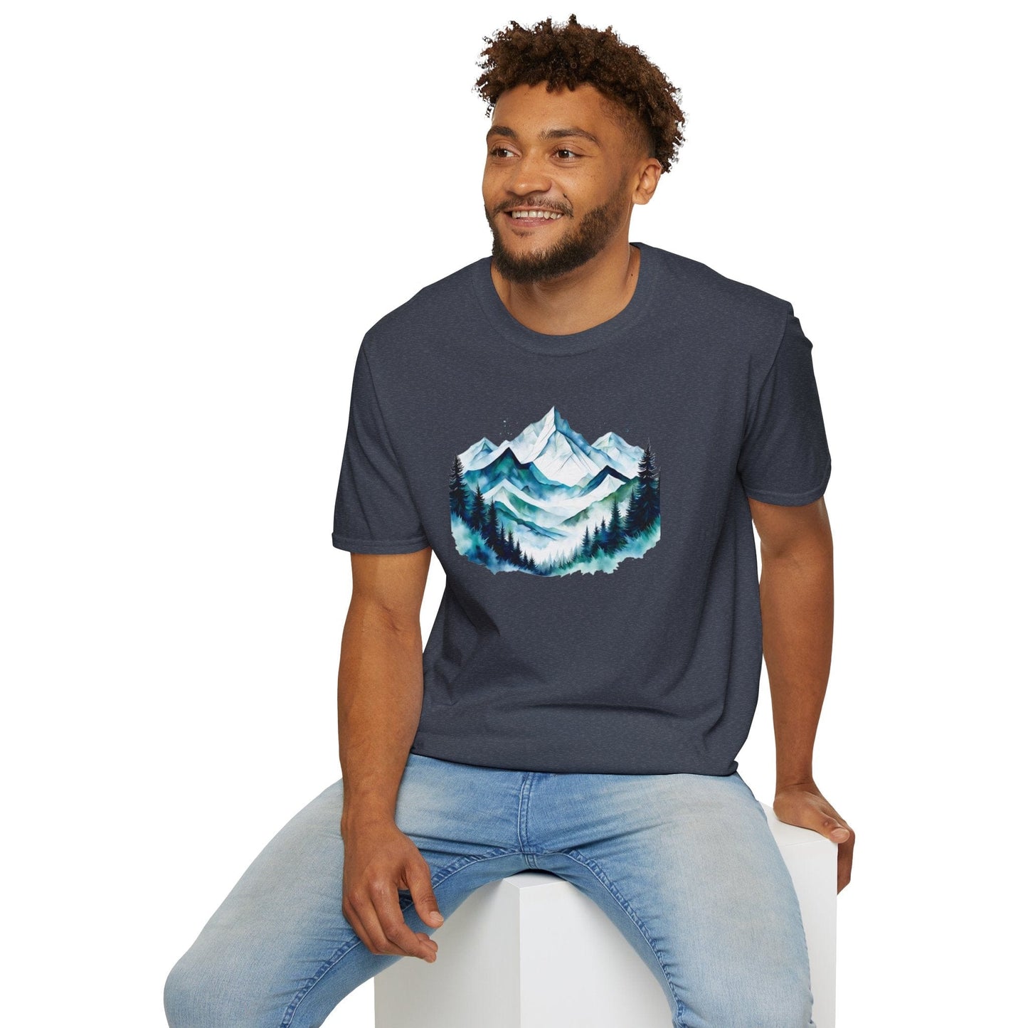 Serene Mountain and Forest T-Shirt