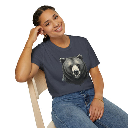 Grizzly Bear Face T-Shirt