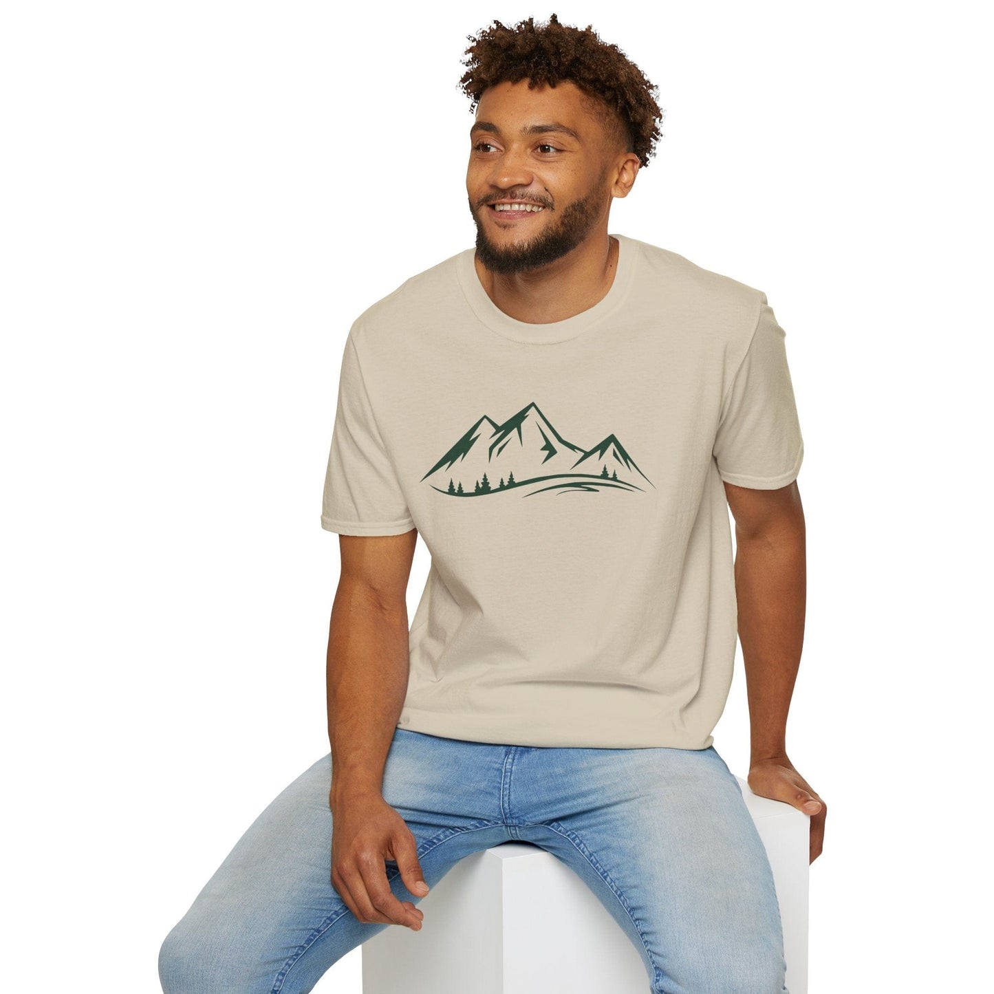 Three Peaks Mountains T-Shirt