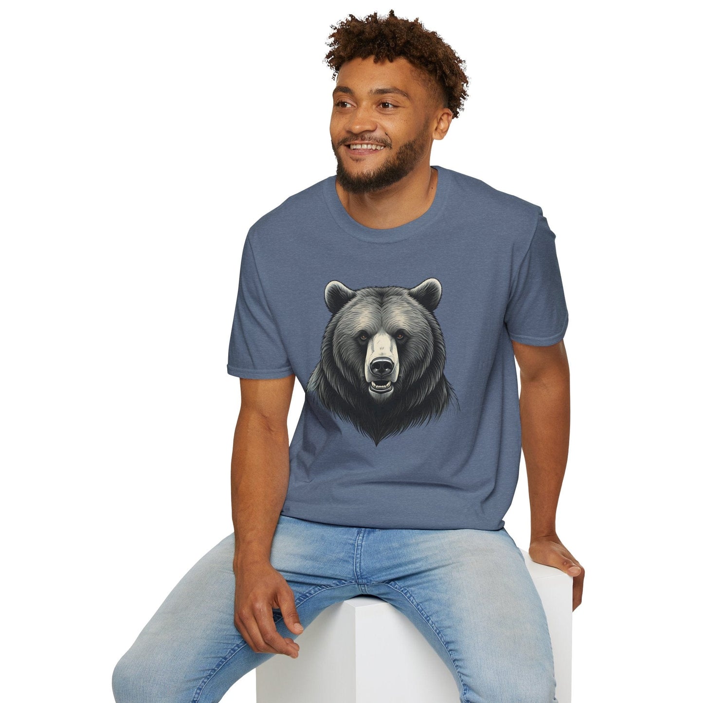 Grizzly Bear Face T-Shirt