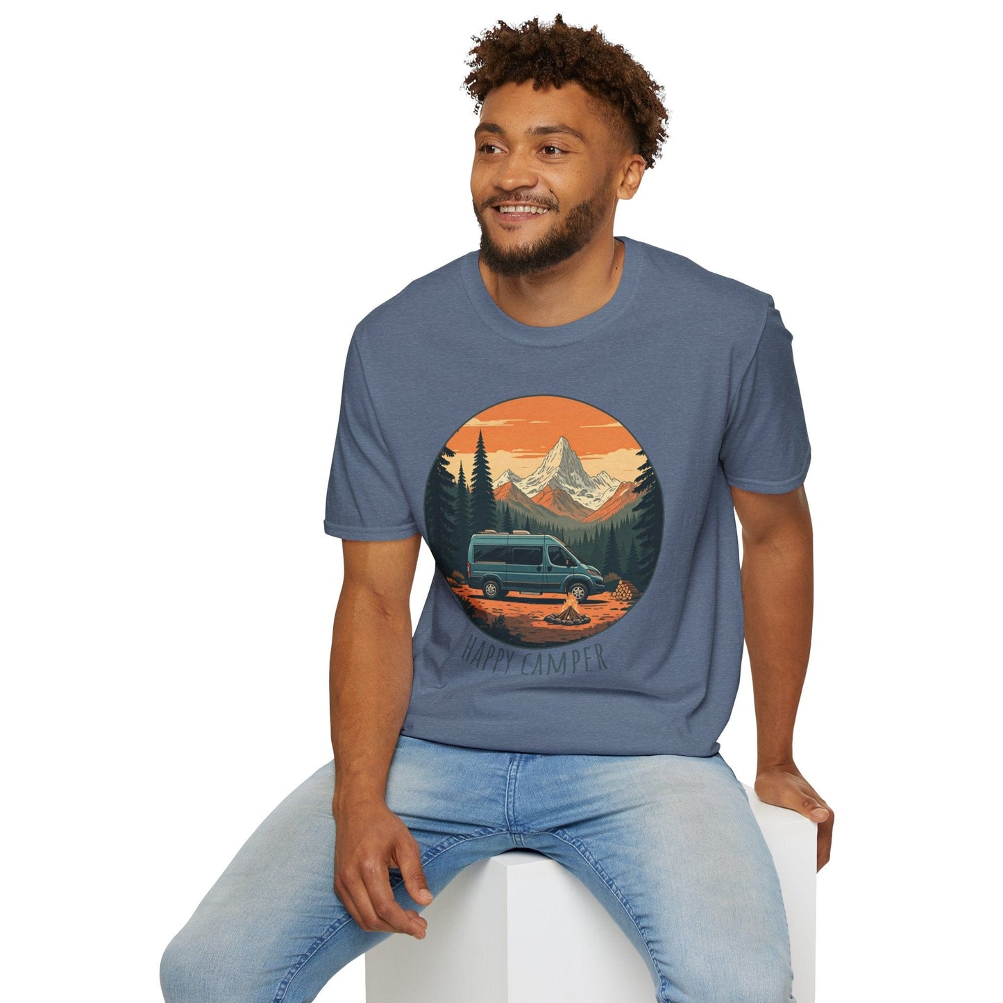 Happy Camper Sprinter Van T-Shirt