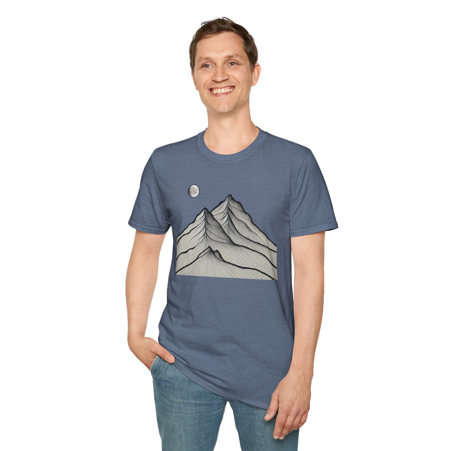 Moonlit Mountains T-Shirt