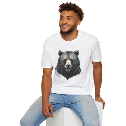 Grizzly Bear Face T-Shirt