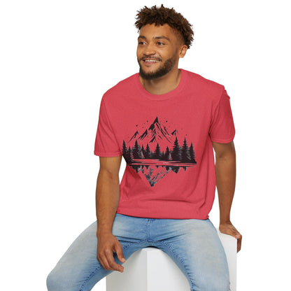 Reflective Mountain and Forest T-Shirt