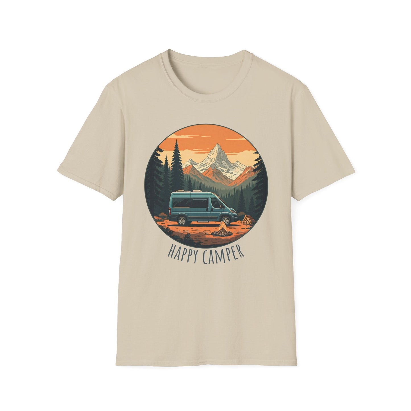 Happy Camper Sprinter Van T-Shirt