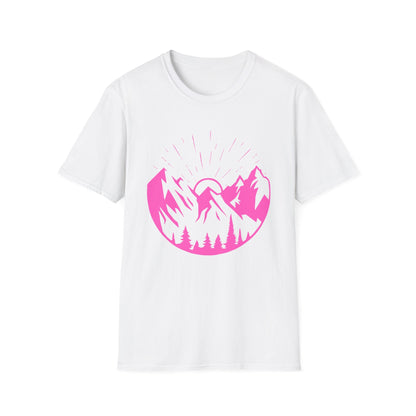 Pink Mountain Sunrise T-Shirt