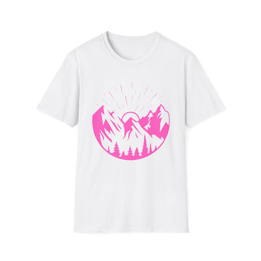 Pink Mountain Sunrise T-Shirt