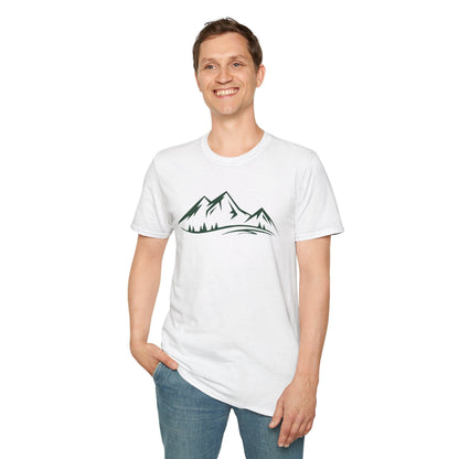 Three Peaks Mountains T-Shirt