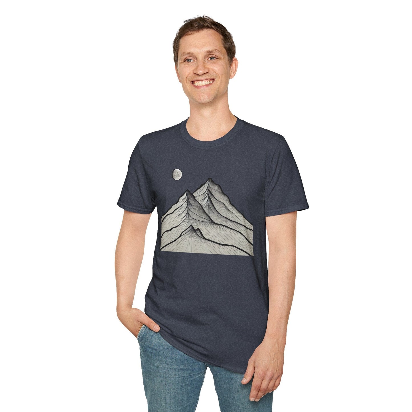 Moonlit Mountains T-Shirt