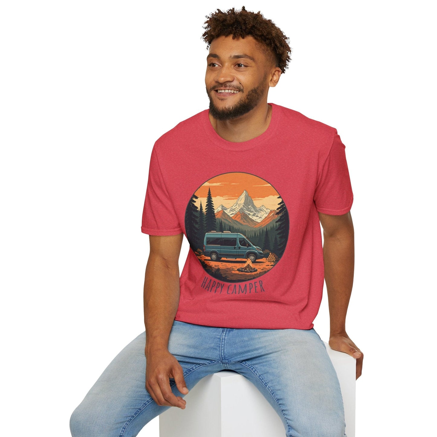 Happy Camper Sprinter Van T-Shirt