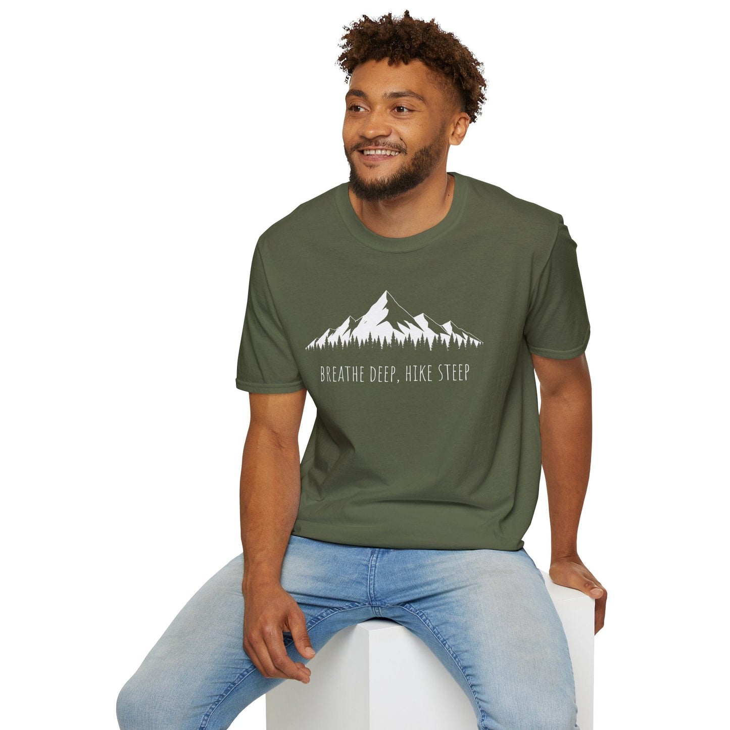 Breathe Deep Hike Steep T-Shirt