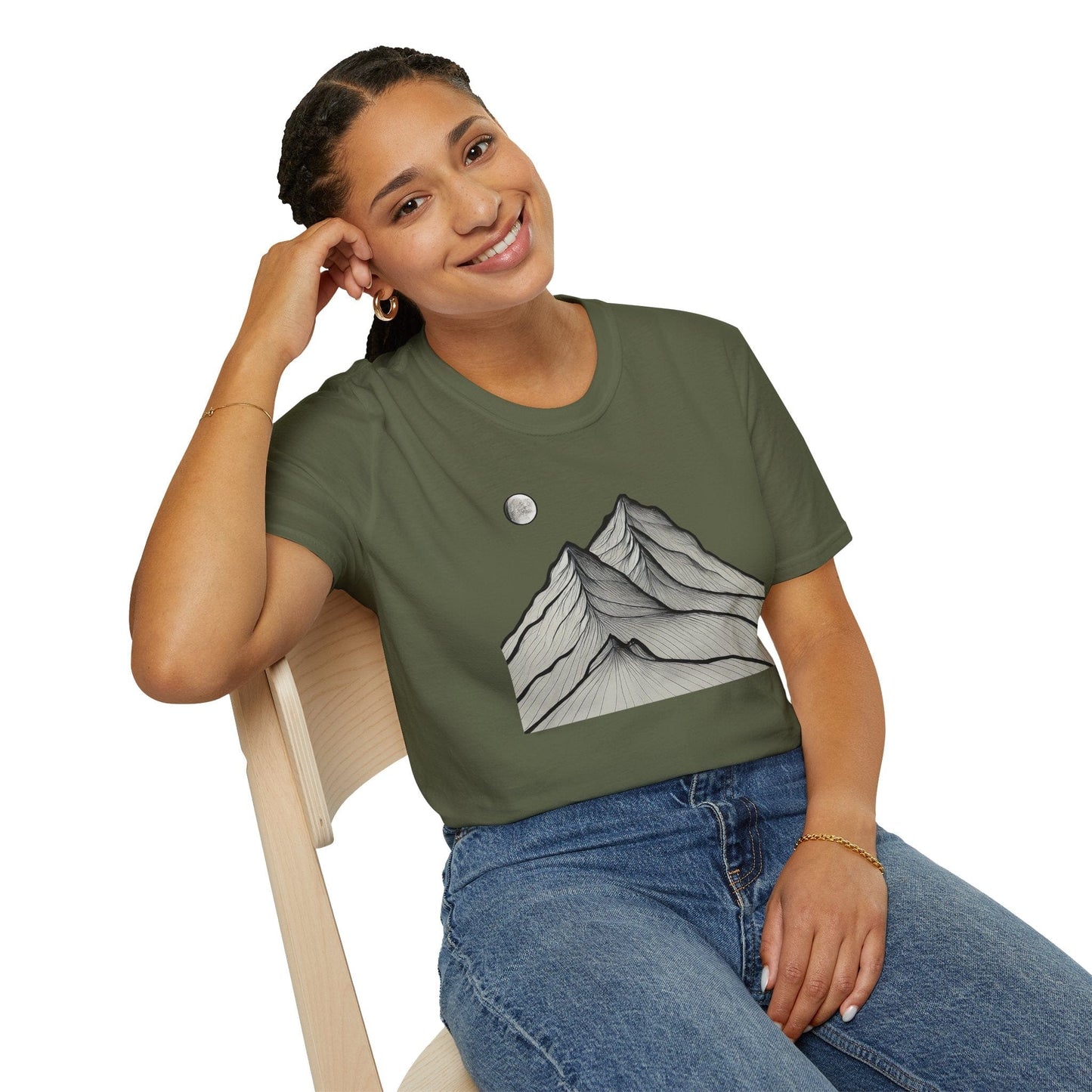 Moonlit Mountains T-Shirt