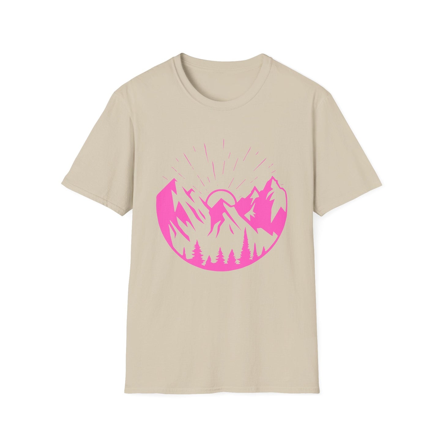 Pink Mountain Sunrise T-Shirt