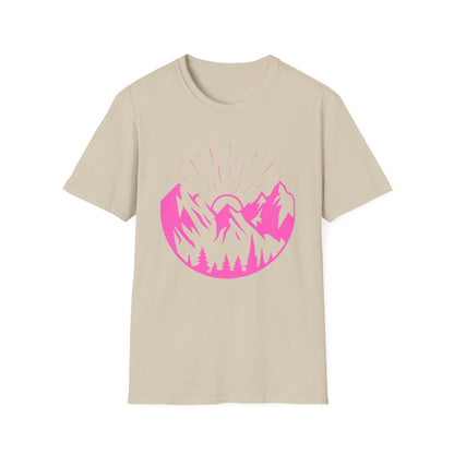 Pink Mountain Sunrise T-Shirt