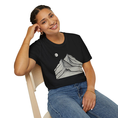 Moonlit Mountains T-Shirt