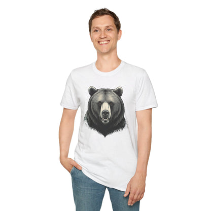 Grizzly Bear Face T-Shirt