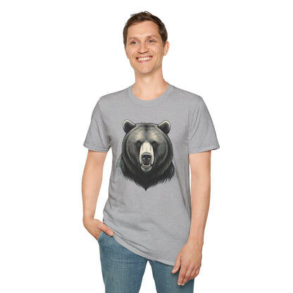 Grizzly Bear Face T-Shirt