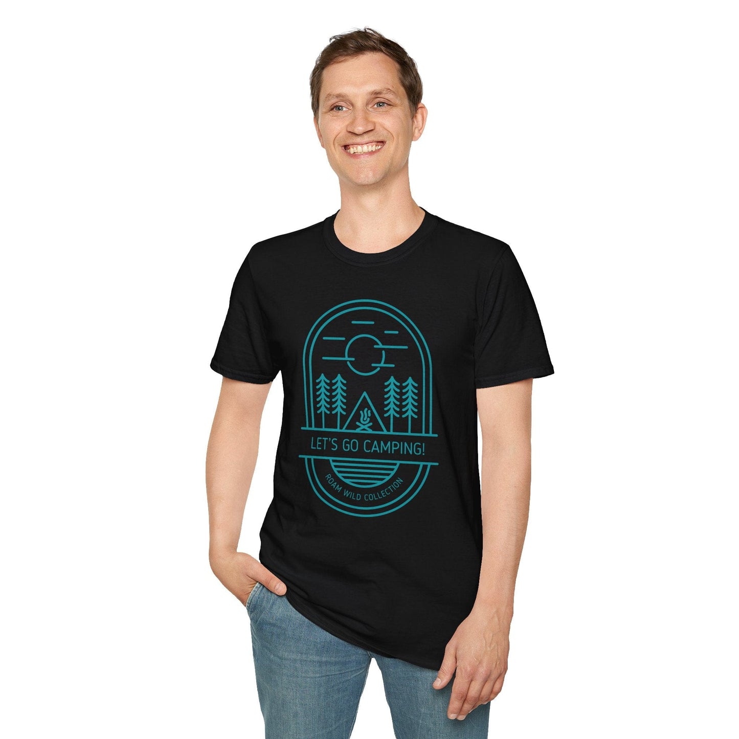 Let's Go Camping Roam Wild Coll. T-Shirt