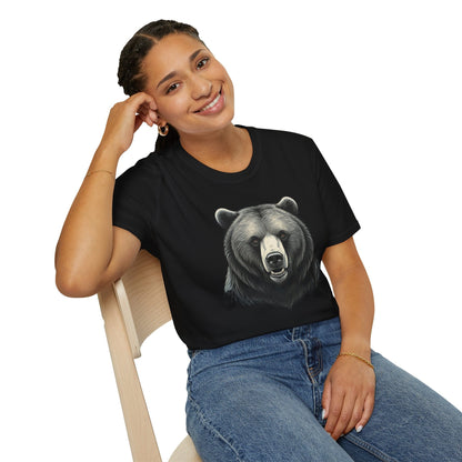 Grizzly Bear Face T-Shirt